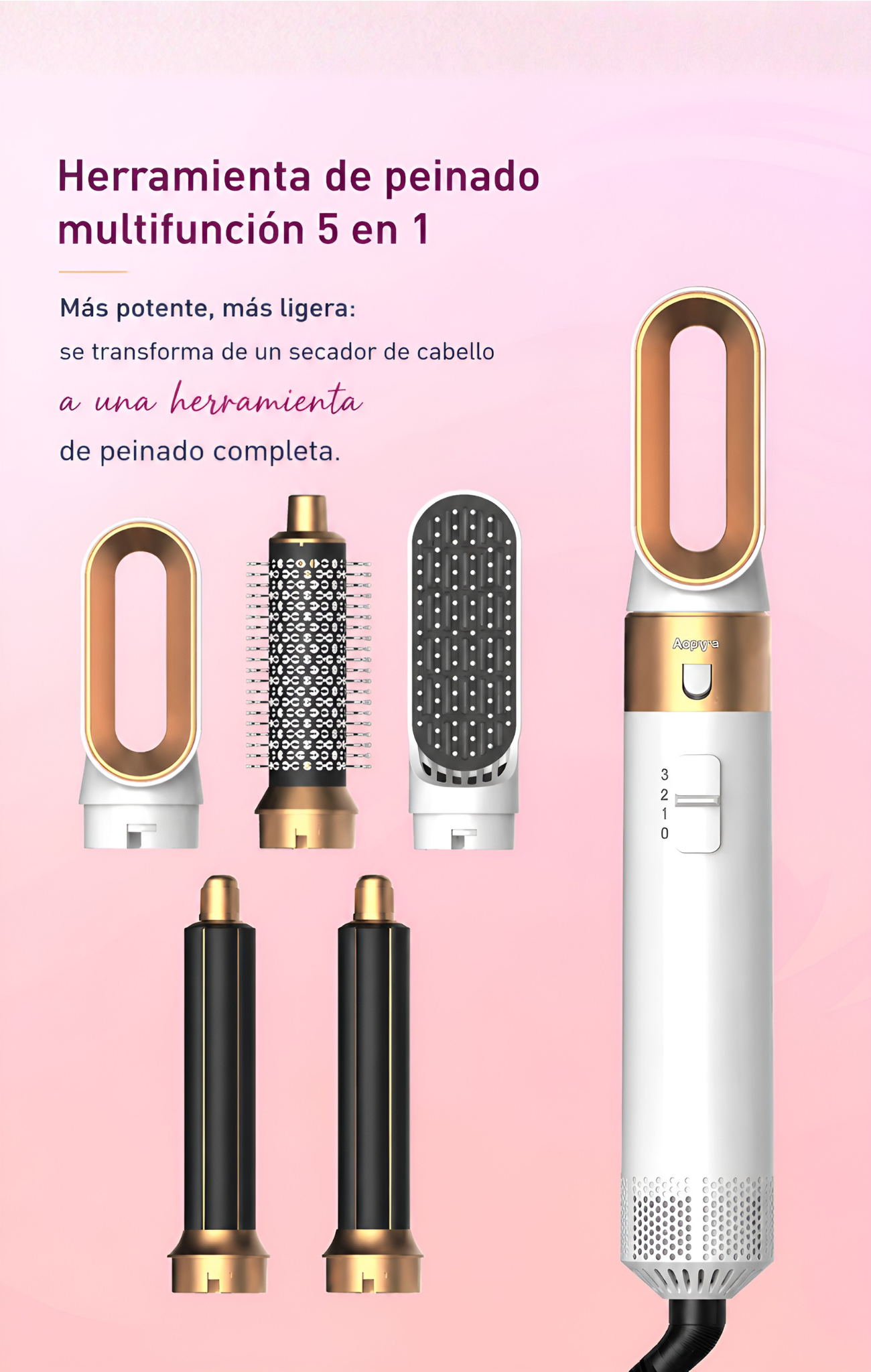 Cepillo 5 en 1